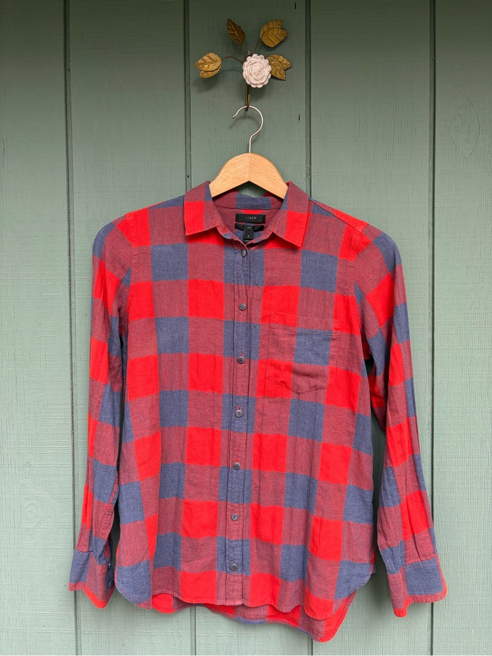 J. Crew Long Sleeve Button Down Size 6